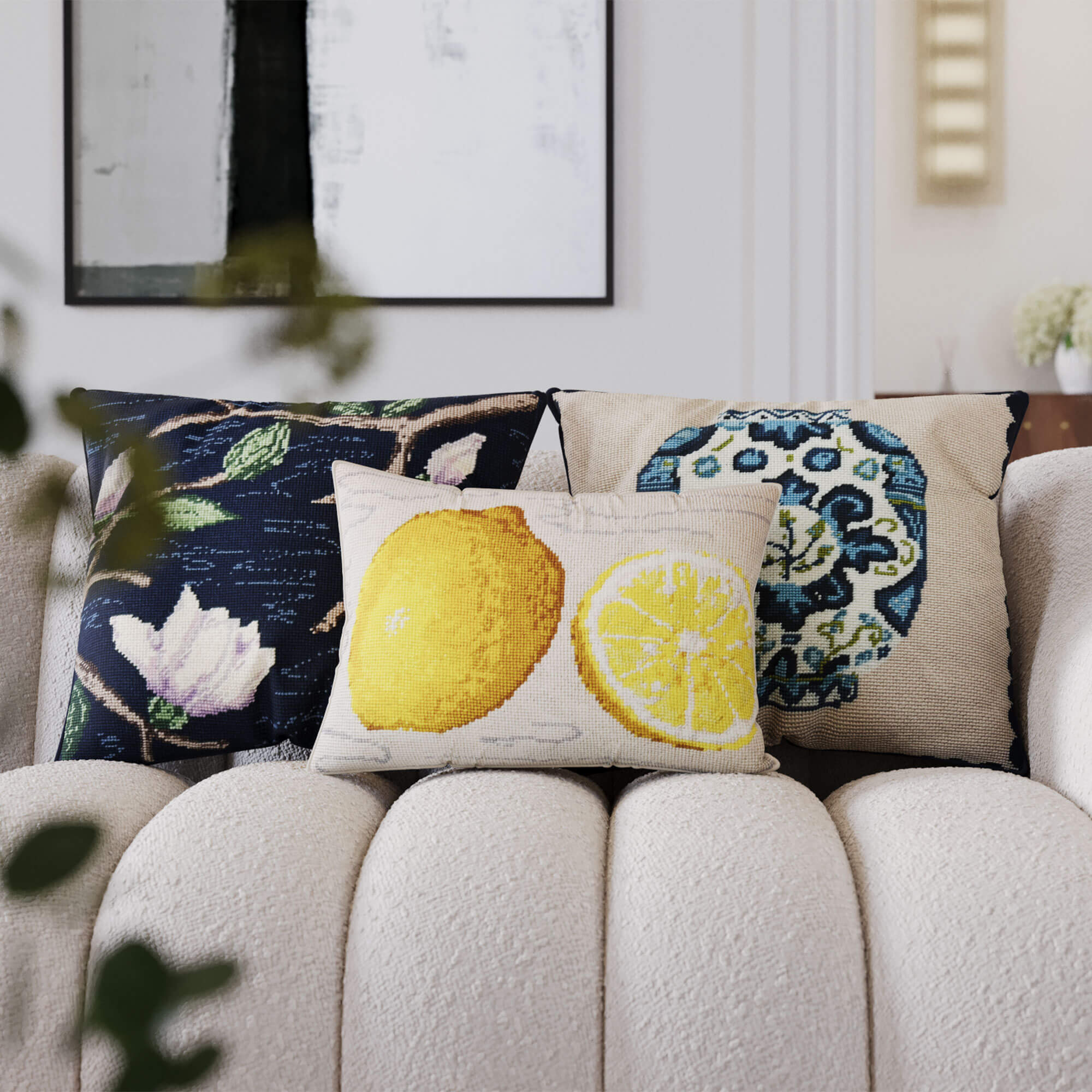 Magnolia Branch on Navy