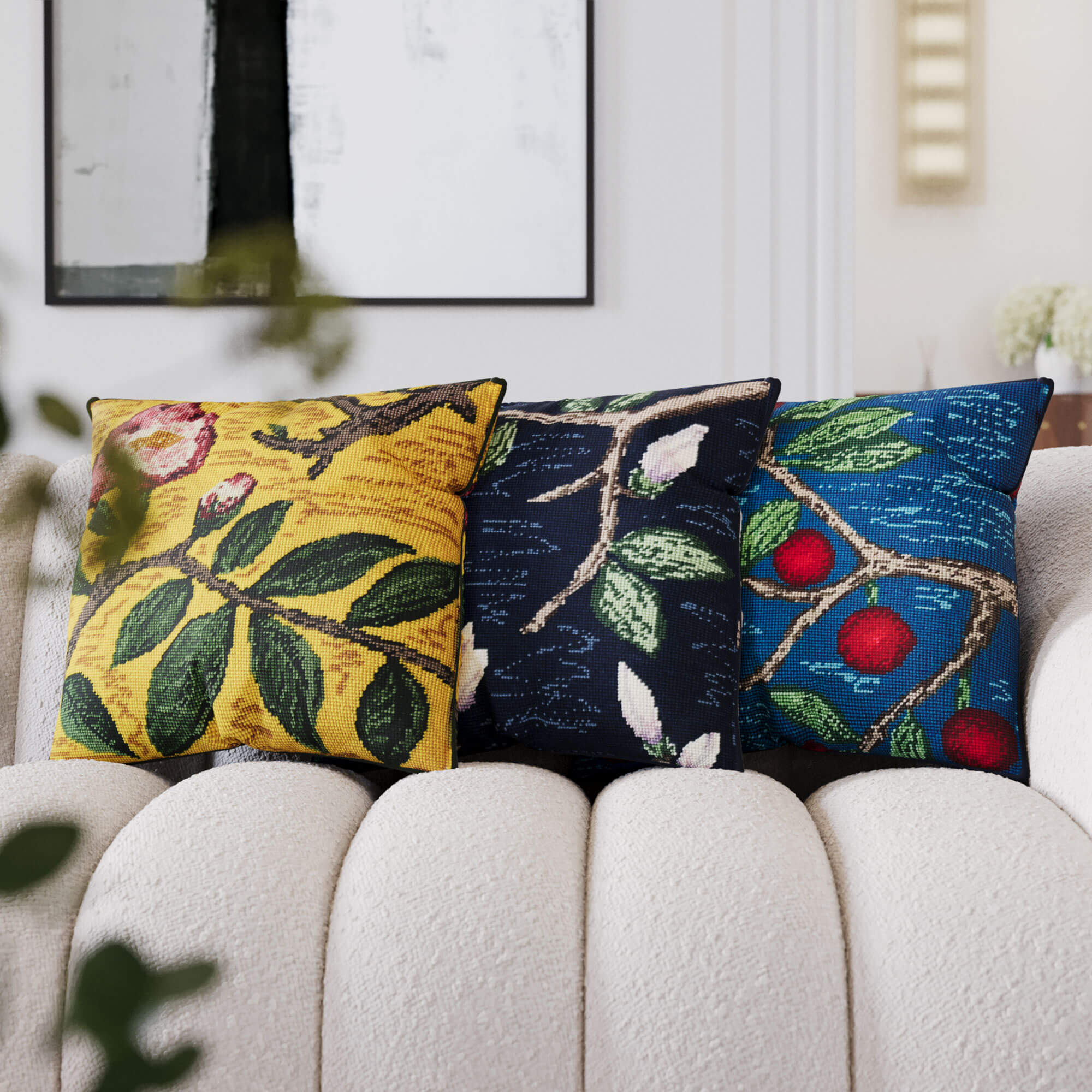 Magnolia Branch on Navy