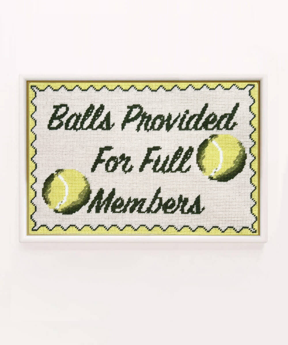 Balls Provided For Full Members