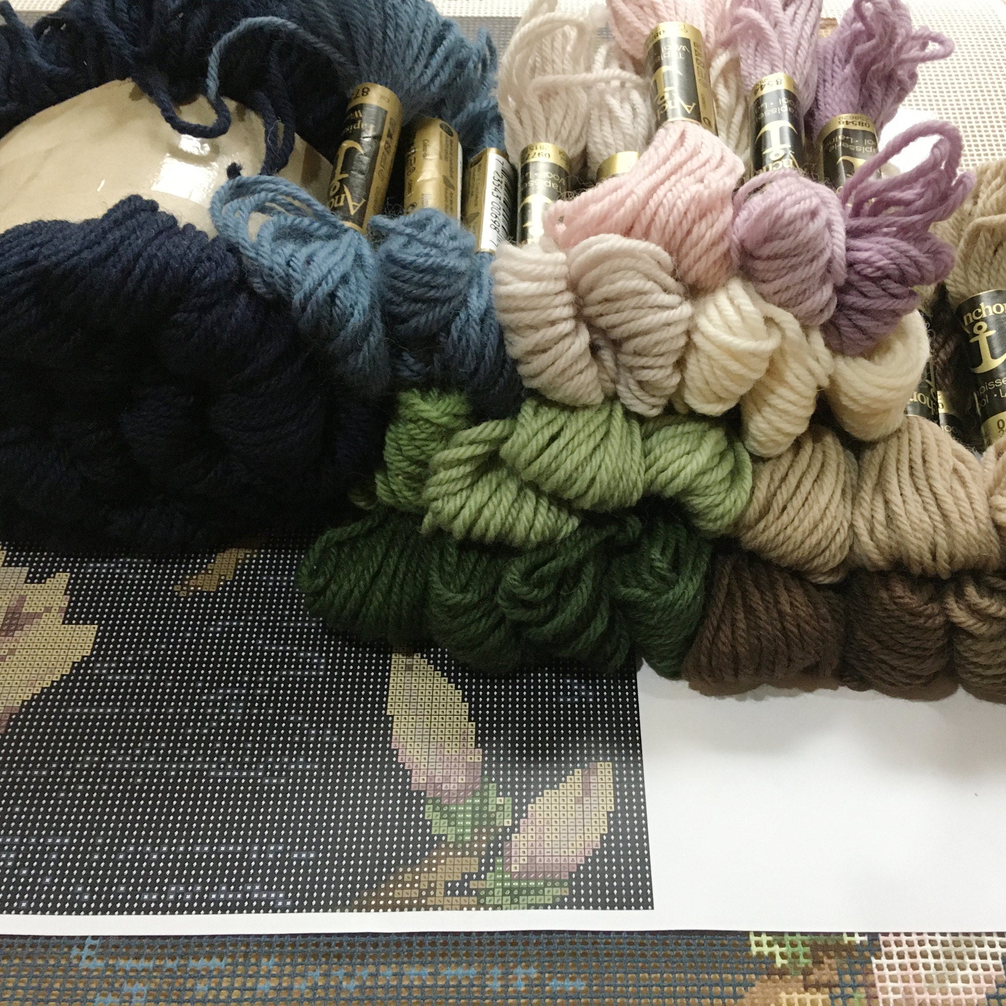 Magnolia Branch on Navy