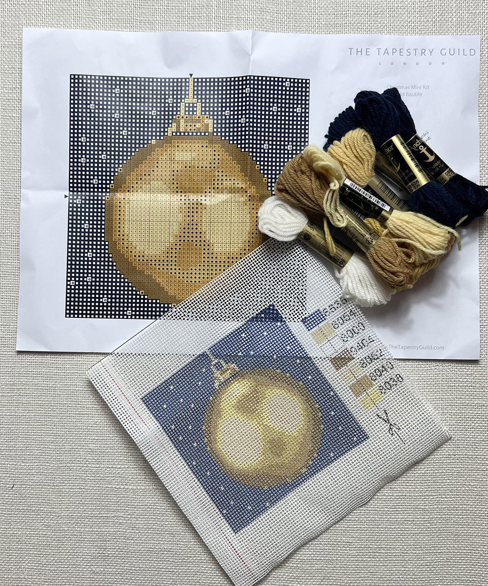 Holiday Collection - Gold Bauble Mini Kit