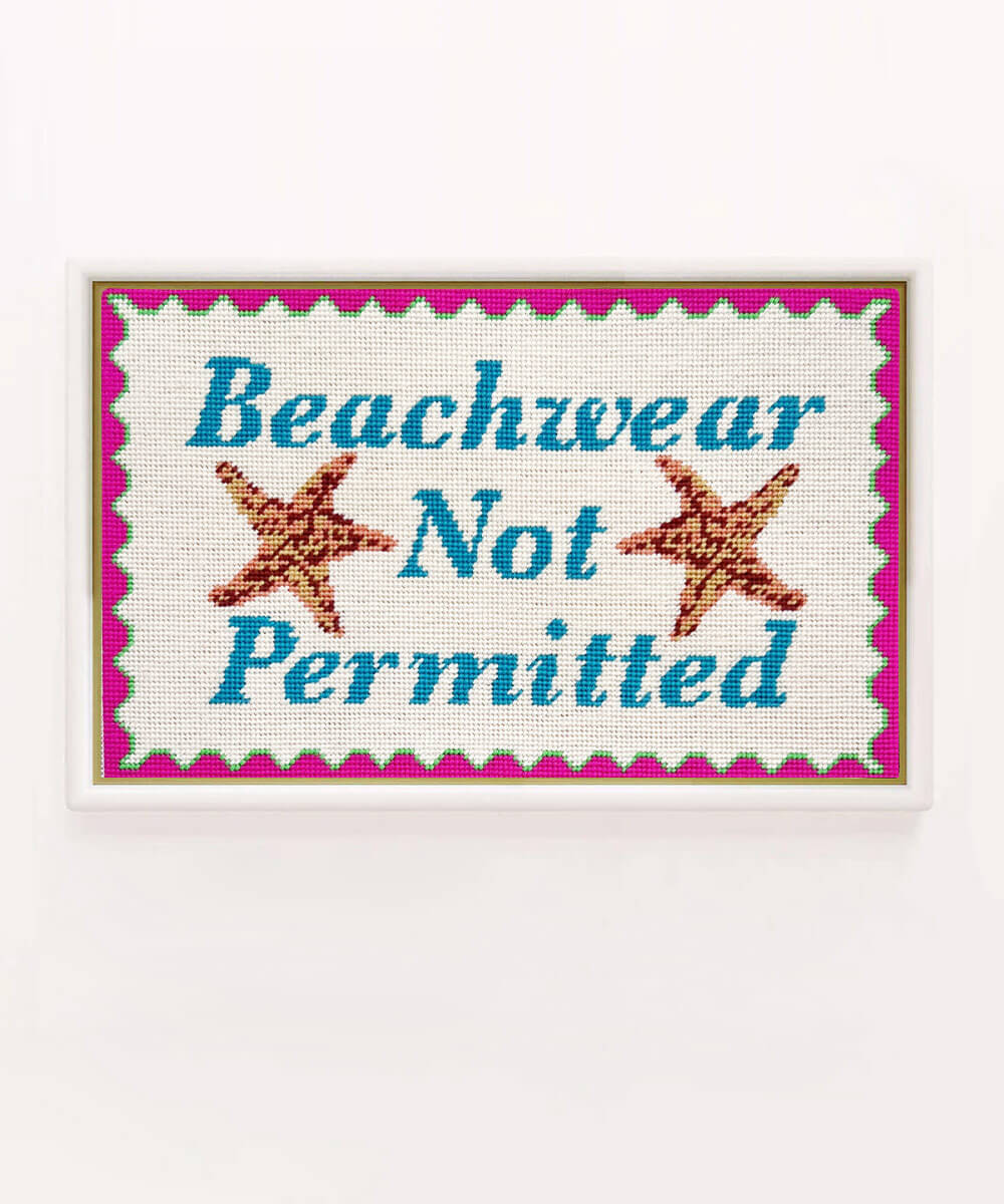 Beachwear Not Permitted