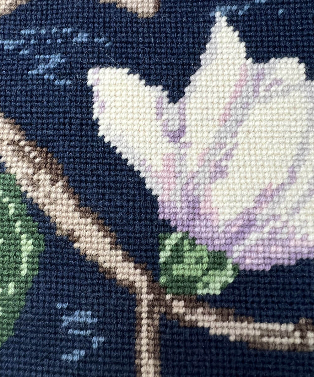 Magnolia on Navy